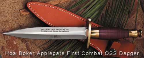 Нож Boker Applegate First Combat OSS Dagger